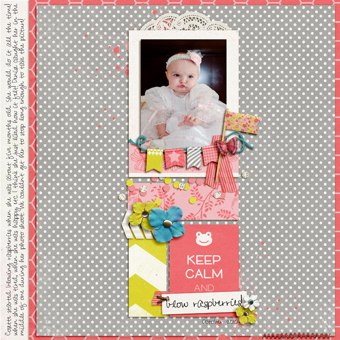 Keep Calm and Blow Raspberries
