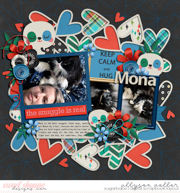 Keep Calm and Hug Mona