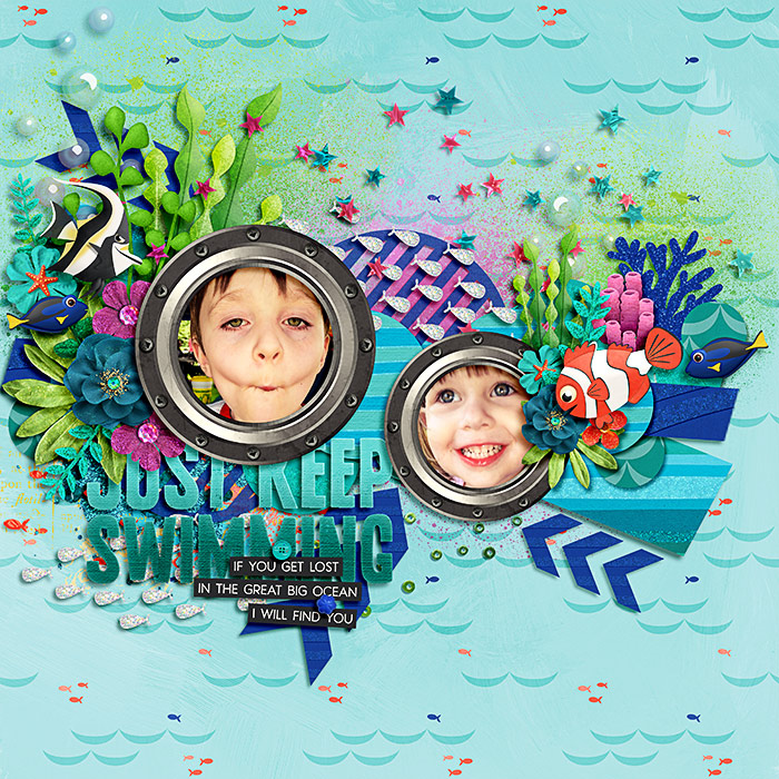 keep swimming
