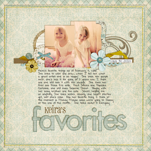Keira's Favorites