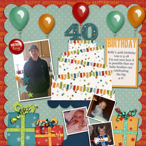 Kelly is 40