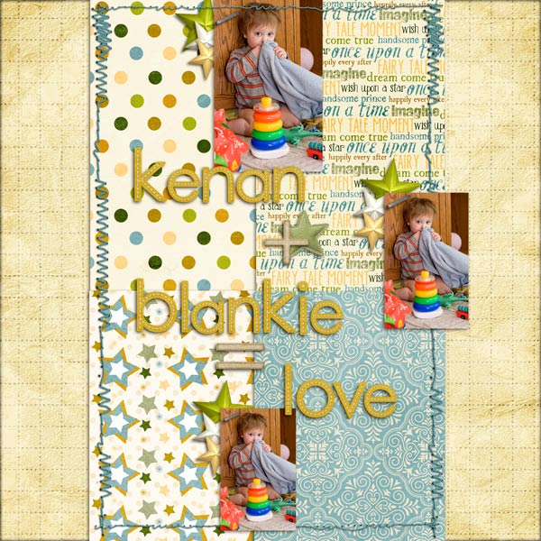 Kenan+blankie=love