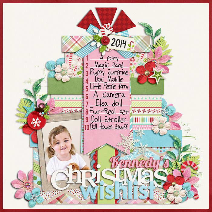 Kennedy Christmas List 2014