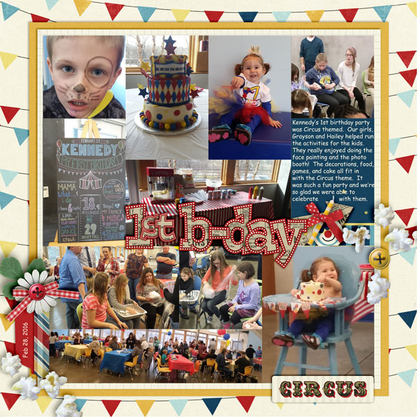 Kennedy's 1st Bday