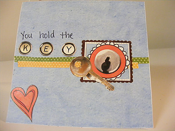 Key to My Heart Card