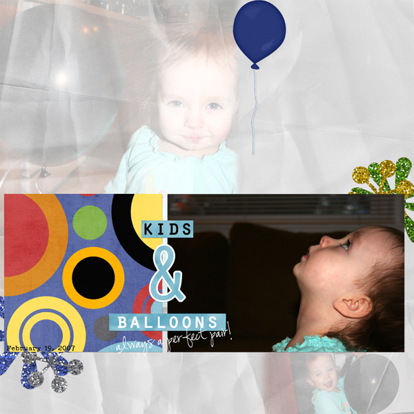 kids and balloons