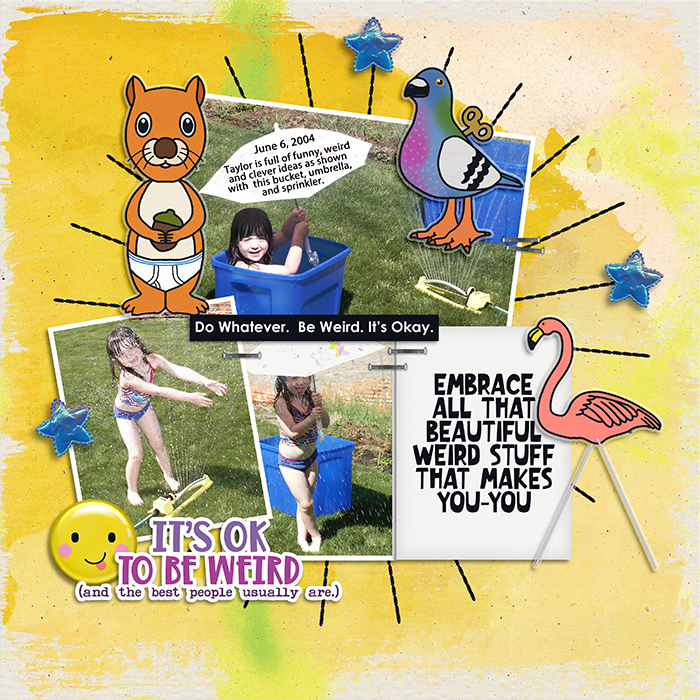 Kids are Weird - no two ways about it.