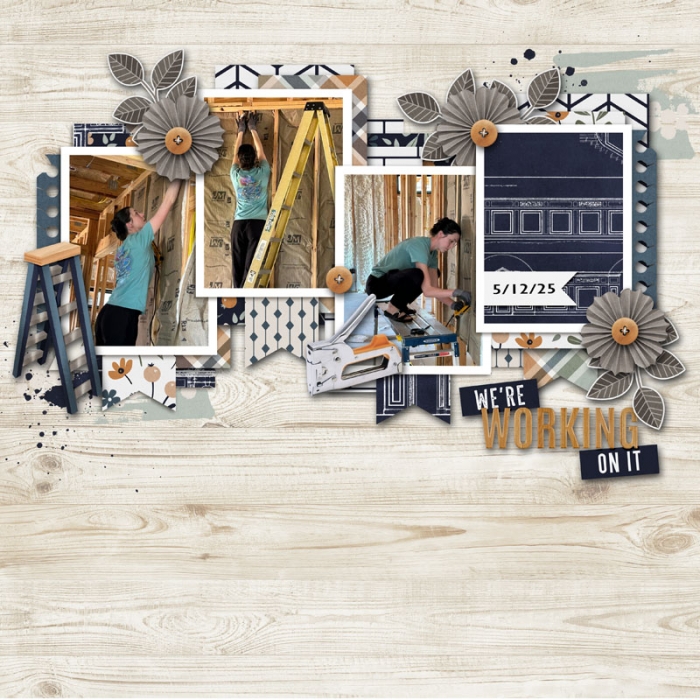Kids Building A House