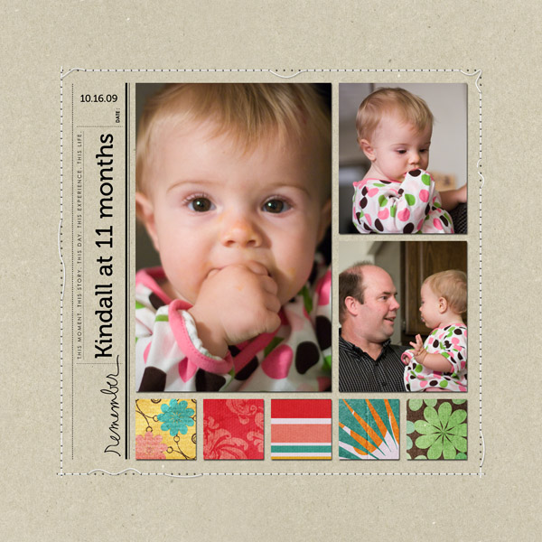 kindall at 11 months