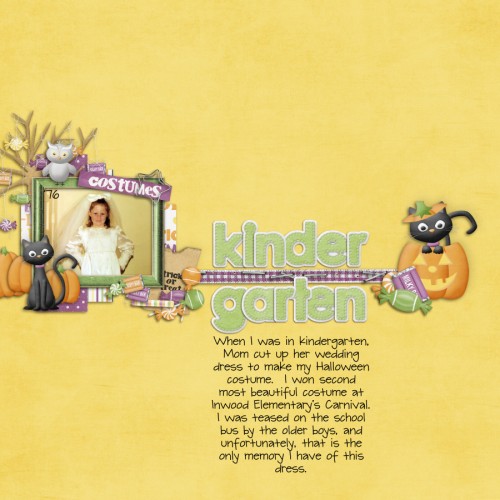 Kindergarten Costume