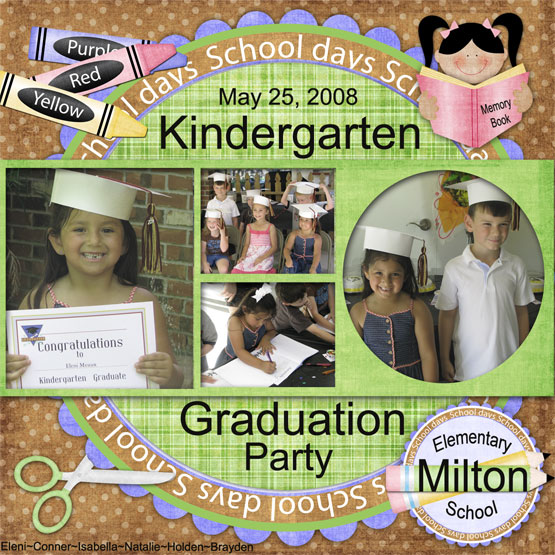 Kindergarten Graduation Party
