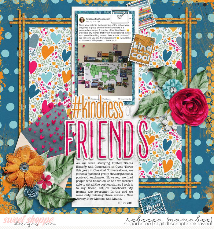 Kindness of friends