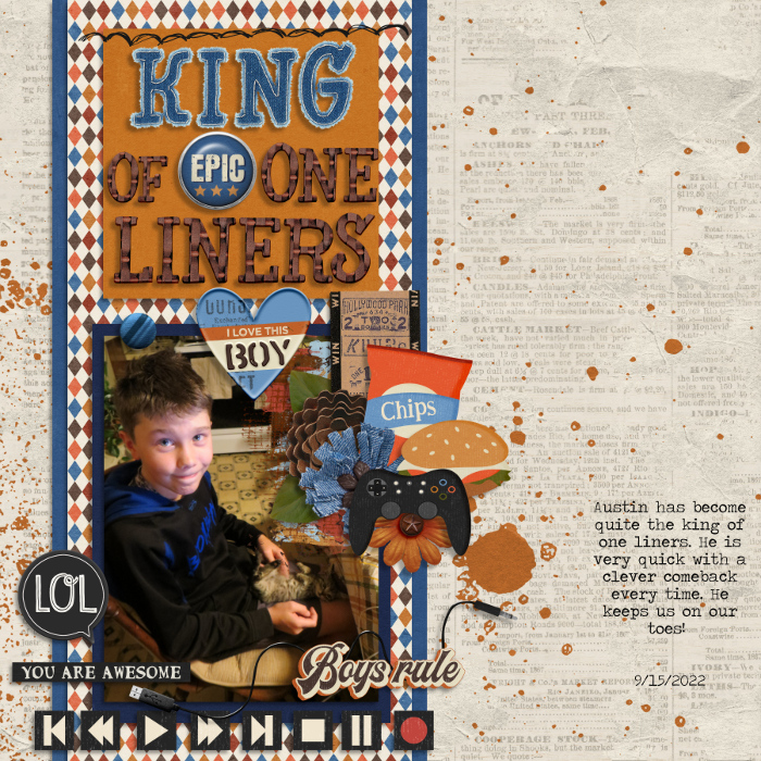 King of Epic One Liners
