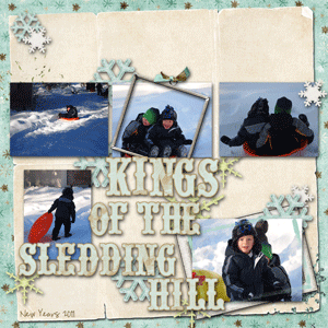 King of the Sledding Hill