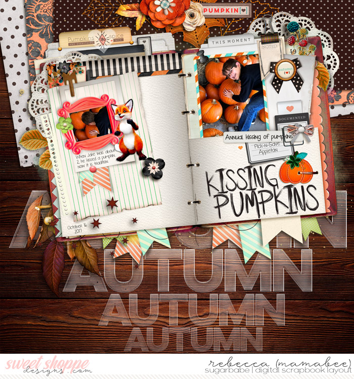 kissing pumpkins