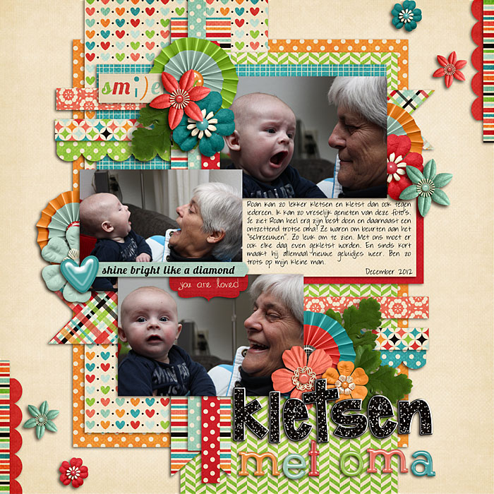 Kletsen met oma (chatting with grandma)
