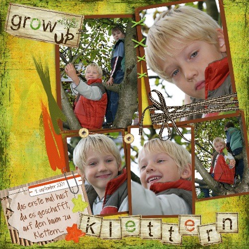 klettern ...