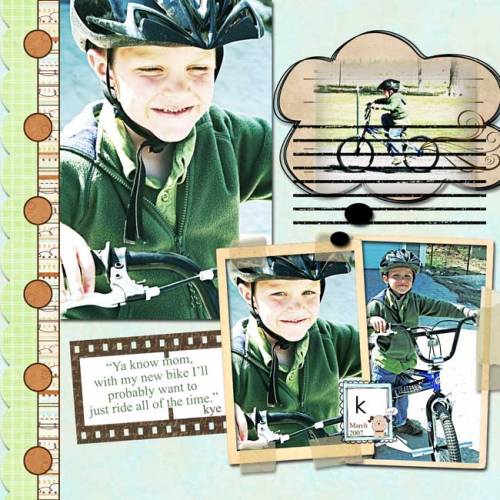 Kye and His Bike