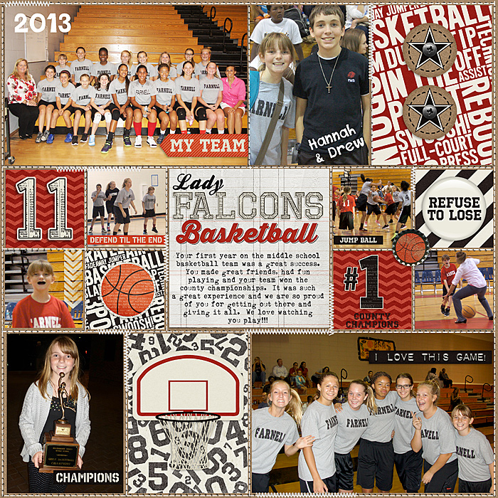 Lady Falcons Basketball