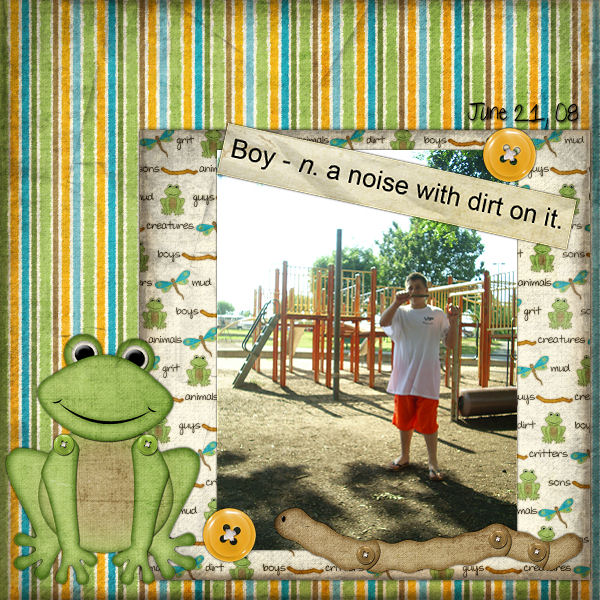 Lane at the park