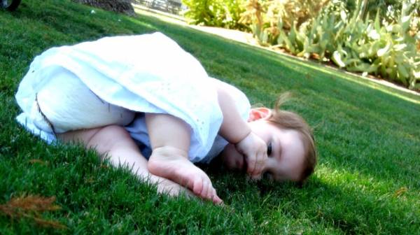 Laying in the Grass