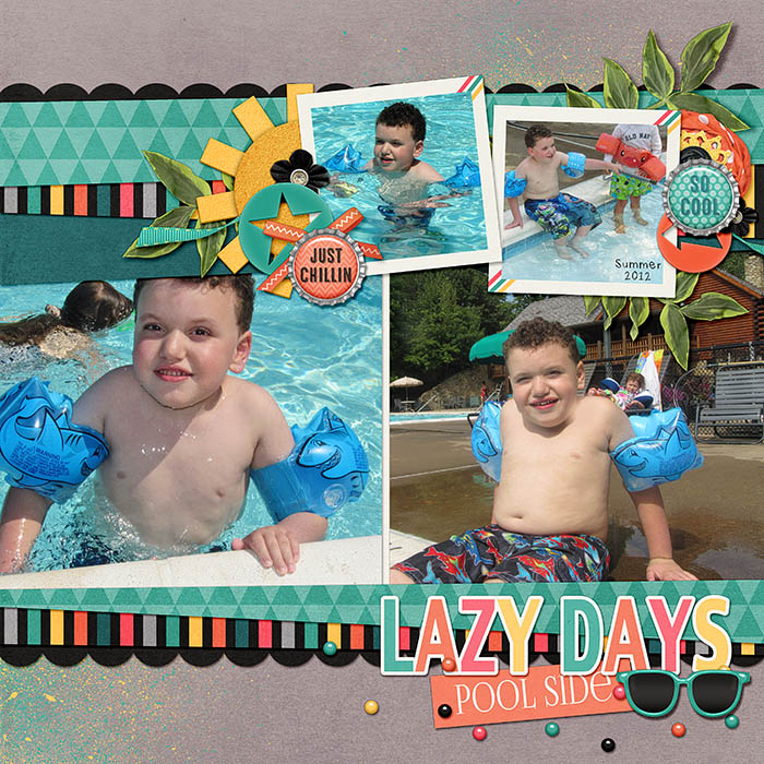 Lazy Days Pool Side