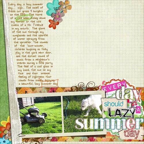 Lazy summer day
