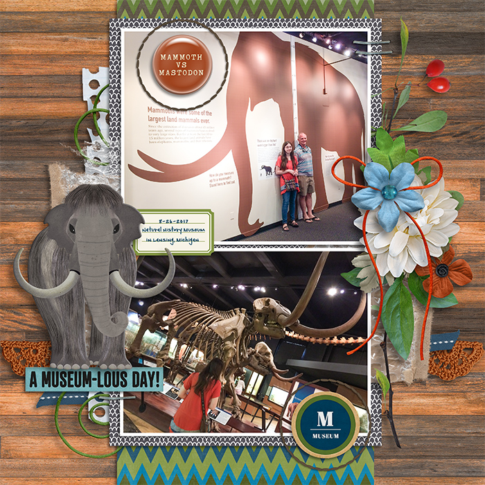Learning about Mammoths and Mastodons at the Museum
