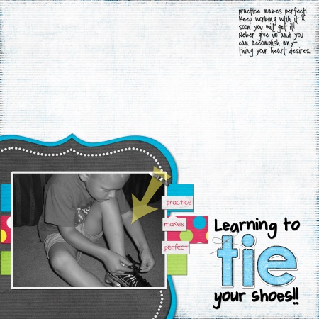 Learning to Tie Your Shoes