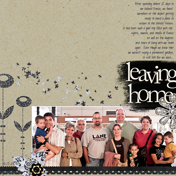 leaving home