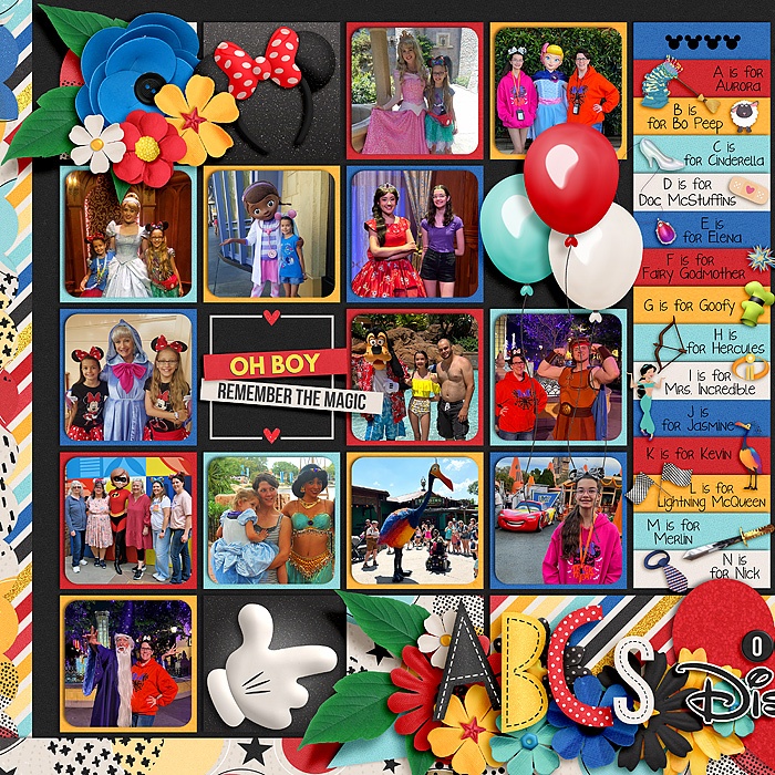 Left Side: ABC's of Disney