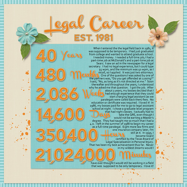 Legal Career