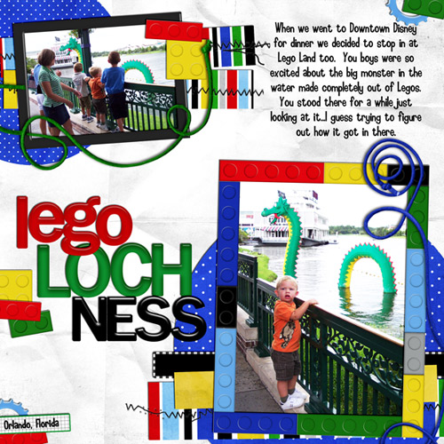 Lego Loch Ness