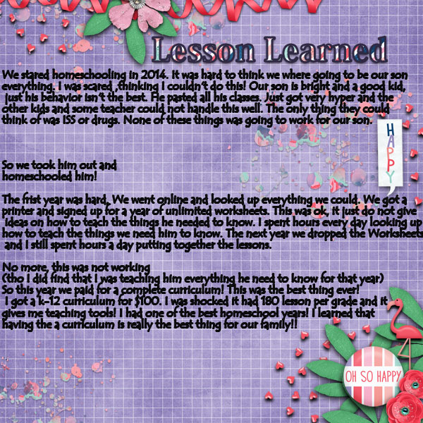 Lesson Learned