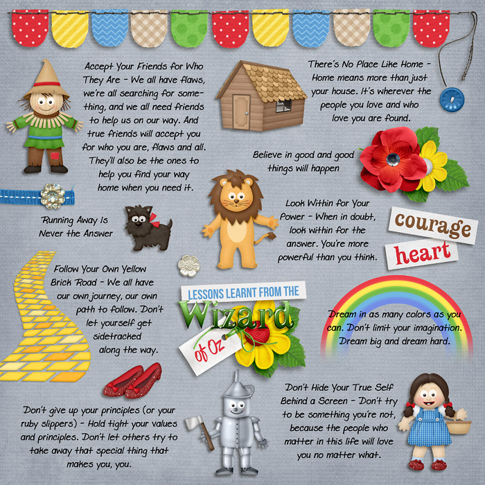 Lessons learnt from the Wizard of Oz