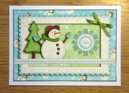 Let It Snow card