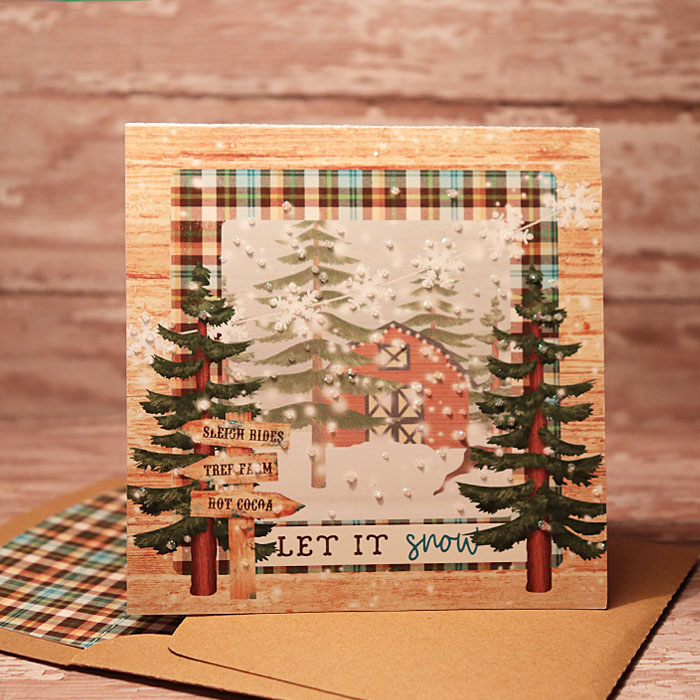 Let it Snow Christmas Card