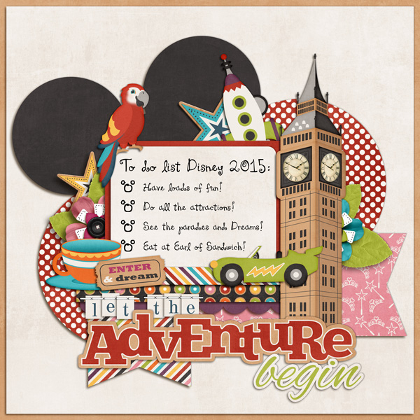 Let the adventure begin