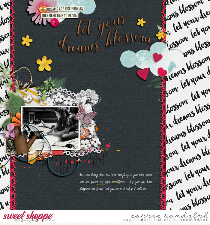 let your dreams blossom