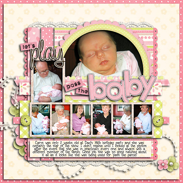 LETS PLAY PASS THE BABY !