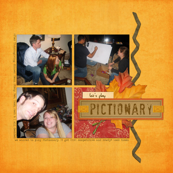 Let's Play Pictionary