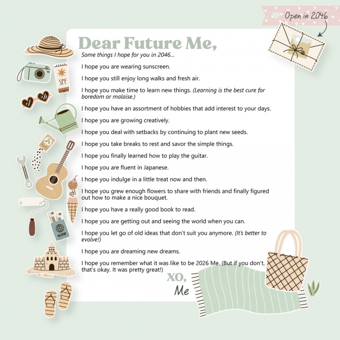 Letter to Future Me