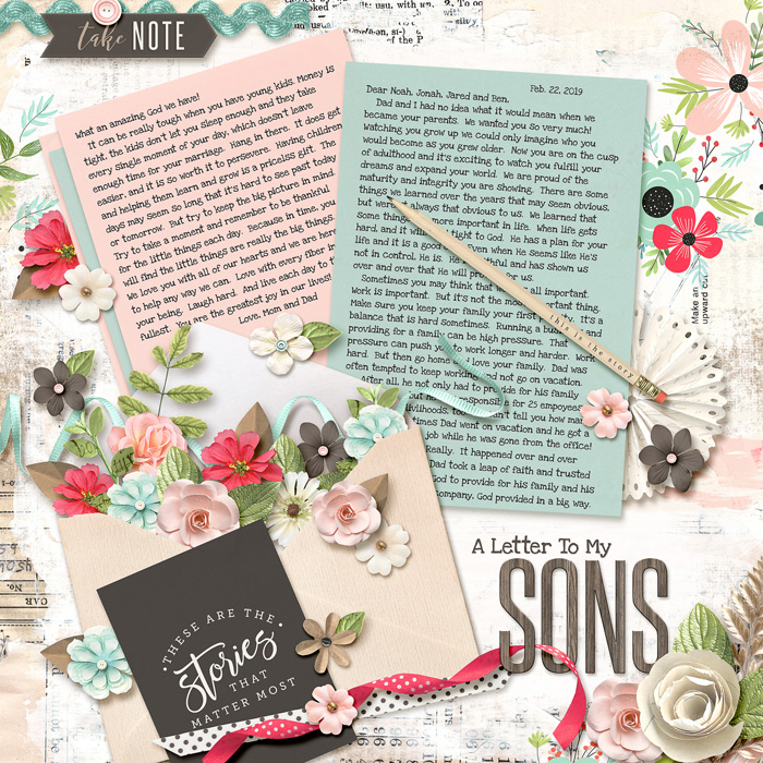 Letter To My Sons