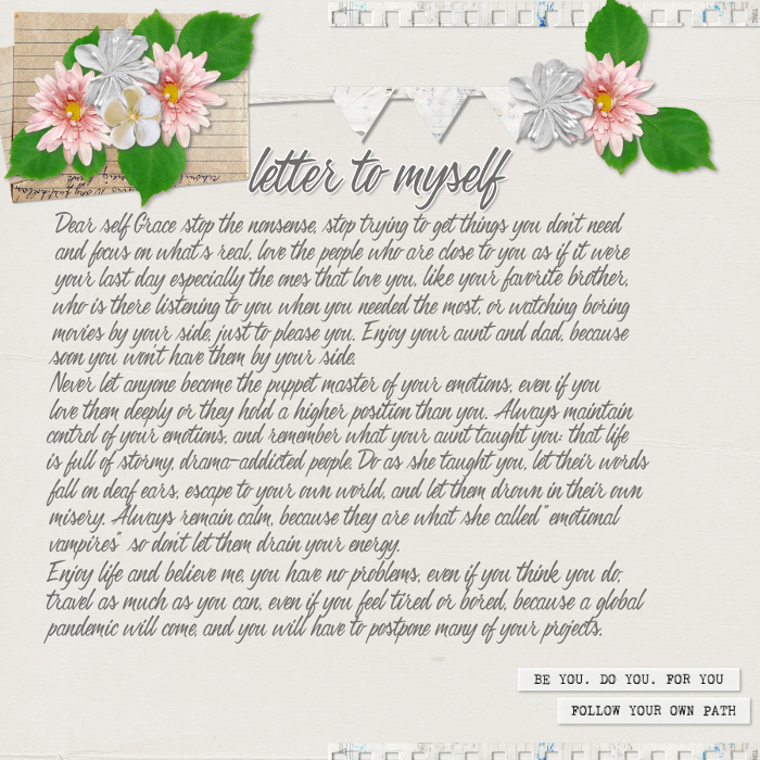letter to myself