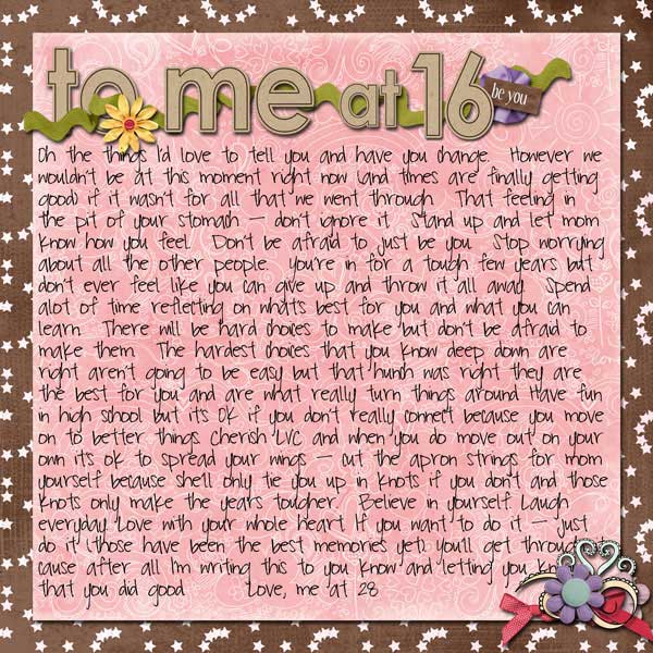 Letter to Past Me