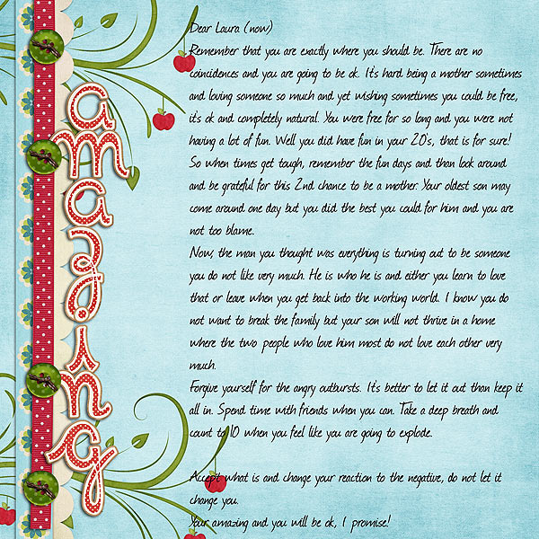 Letter to Present Me