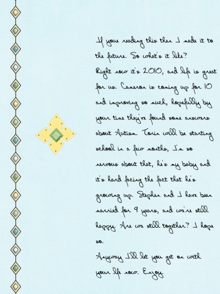 Letter to self - future