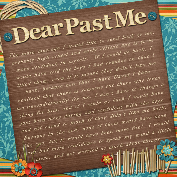 Letters to Me-Past