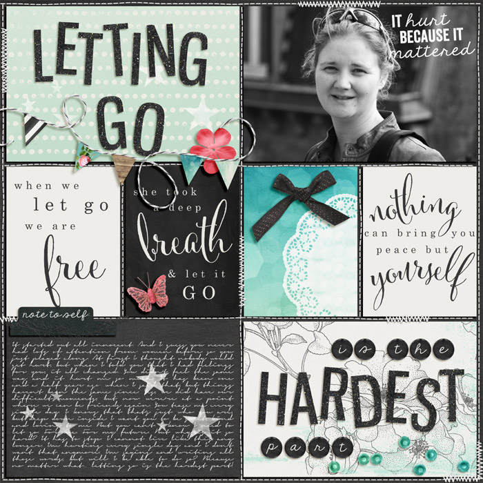 Letting go is the hardest part