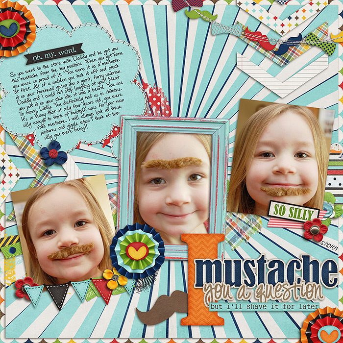 Libby and the Mustache